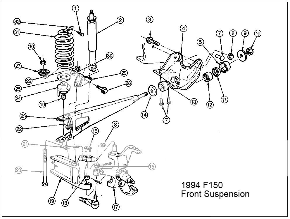 2001 Ford F150 Front Suspension Diagram - Free Diagram For Student